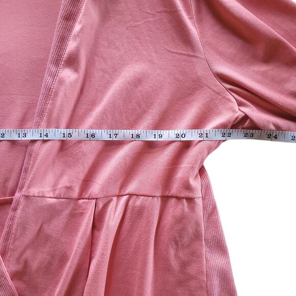 MUK LUKS Cloud Knit Love to Layer Long Sleeve Open Front Cardigan Women's PXL - Picture 7 of 9